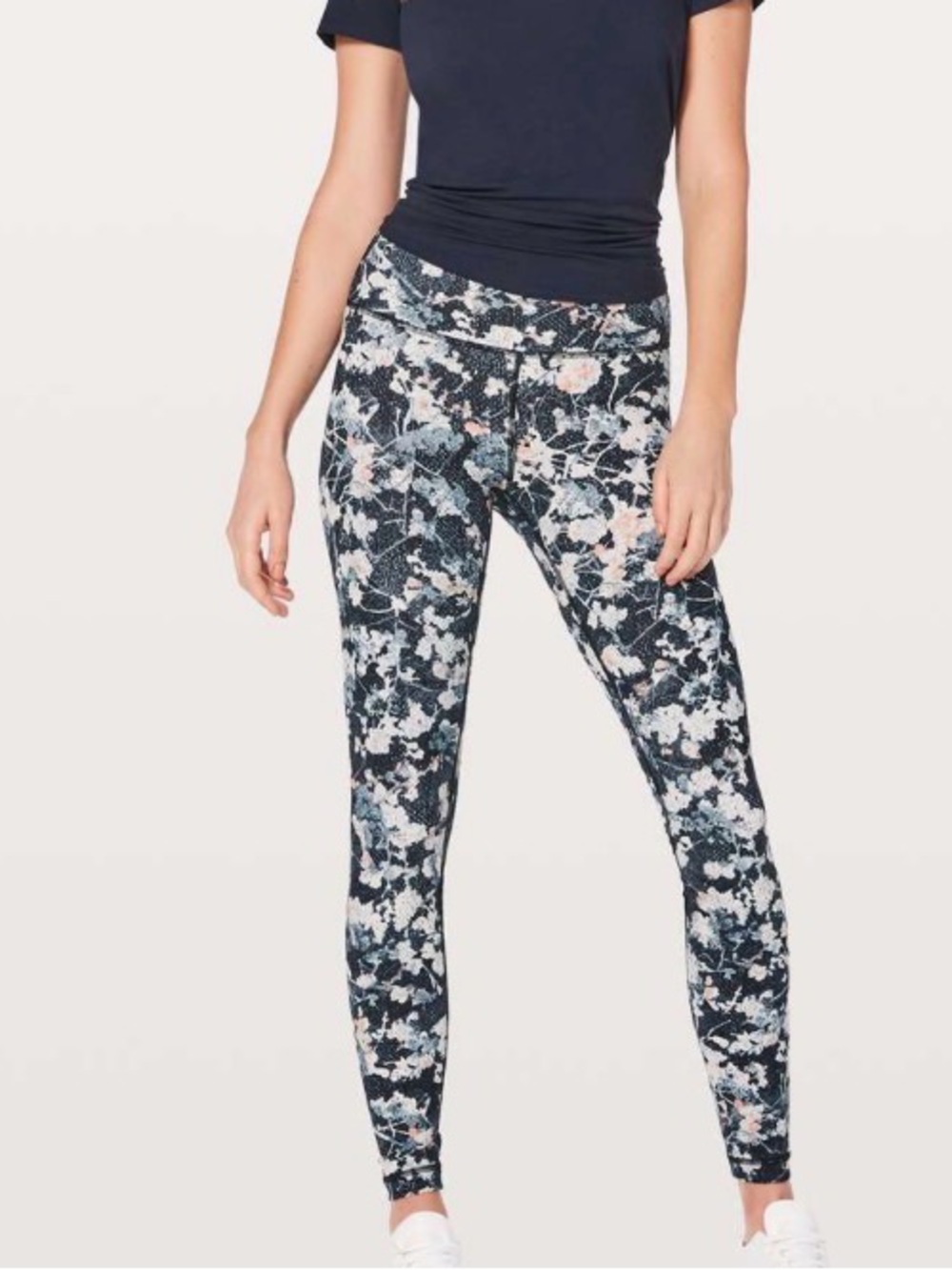 Lululemon Wunder Under Hi-Rise Tight 28" Spring Bloom Multi sz 8 NWOT